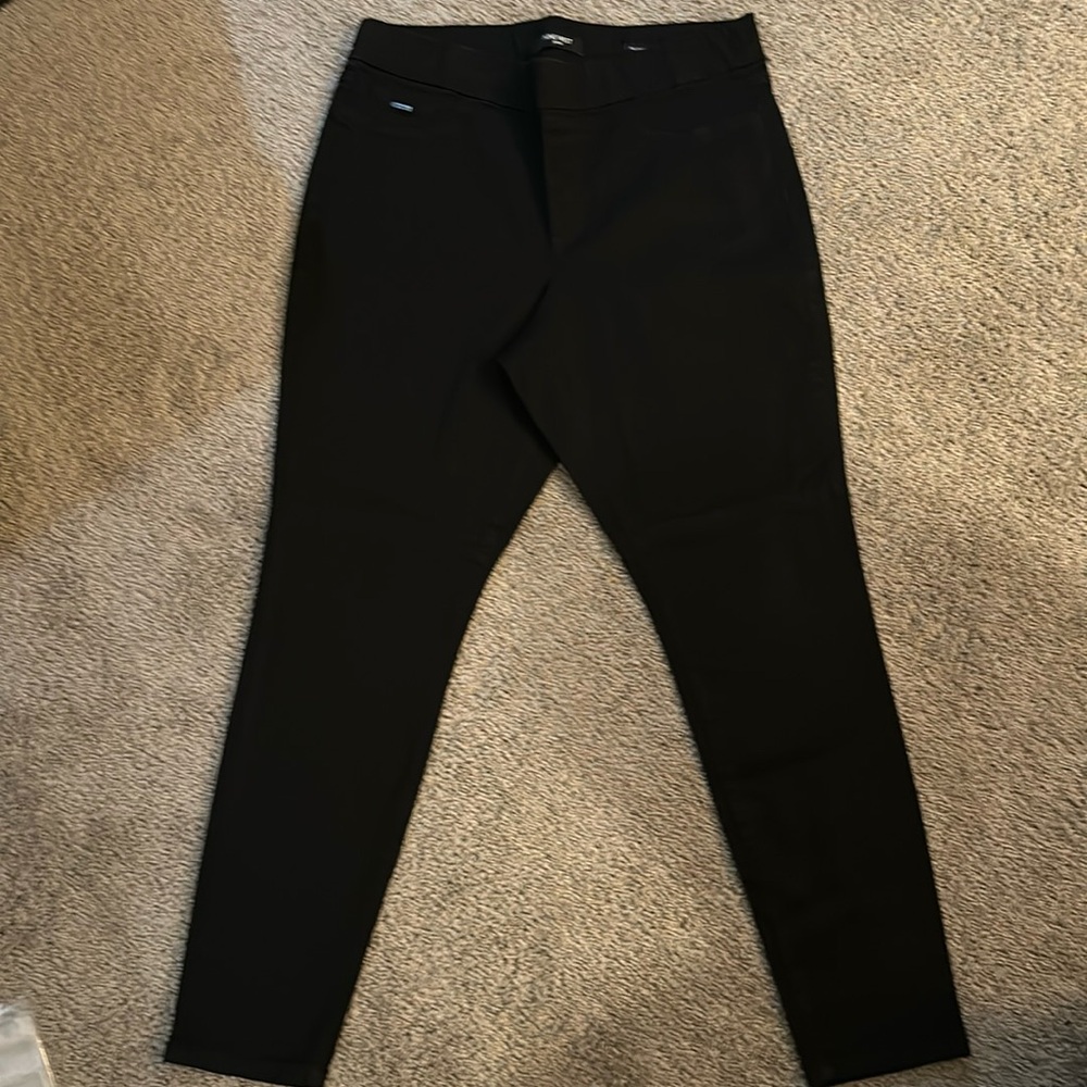 Nine West pull on skinny pants 16 29” inseam